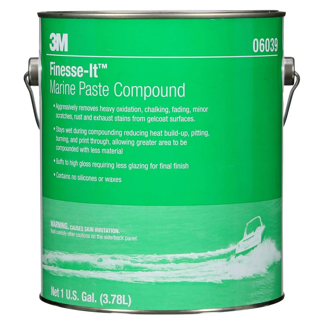 06039 – 3M Polishing Compound, For Paint Detailing/ Paint Finishing And Refining Scratches For Marine Applications Pa...
